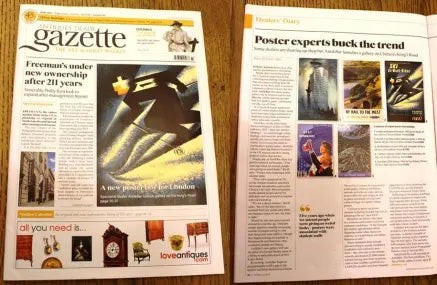 AntikBar featured in the Antiques Trade Gazette